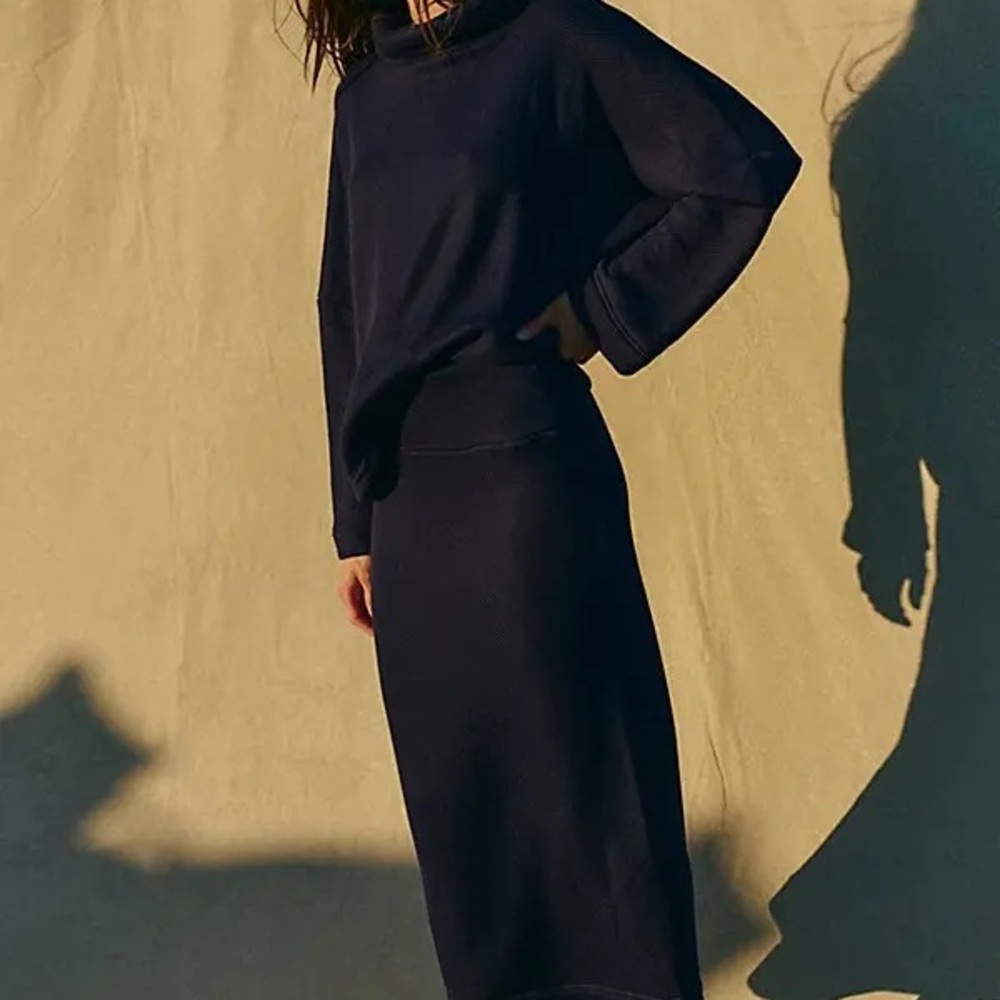 Free People Sweater and Maxi Skirt Set